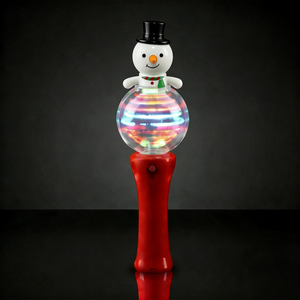 Juguetes Promocionales de Navidad, Reno, Bola Transparente Giratoria, Varita Luminosa LED, Barra Luminosa, Artículos para Fiestas Navideñas Infantiles - Product Image 3