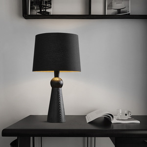 Solid Wood Table <b>Lamp</b> E27 <b>LED</b> 220V Switch Control Warm <b>Light</b> For Bedroom Living Room Study Decor - Product Image 3
