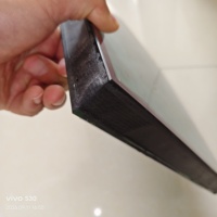 Fenêtre à persiennes en aluminium et verre trempé, durable, coupe-vent, étanche, stores décoratifs, salle de bain, design moderne, élégant