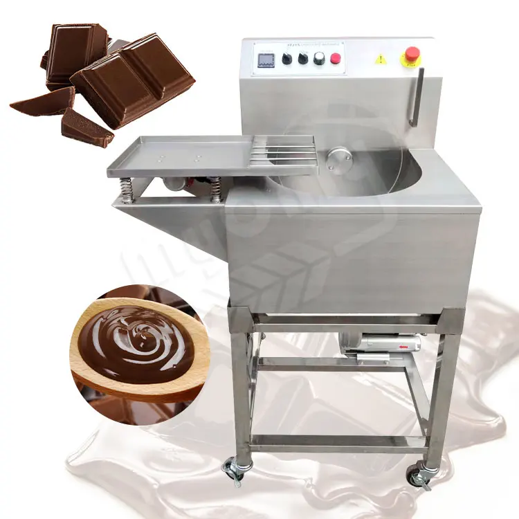 Mijn Eenvoudig Te Bedienen Roestvrijstalen 25l Mini Chocolade Tempermachine Chocolade Smeltapparatuur