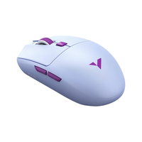 Mouse Nirkabel Ringan Seri ATK VXE Dragonfly V3 Empat Mode Xhero AI/PAW 3395SE untuk Gaming dan Kantor