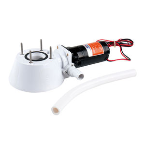 Toilette <span class=keywords><strong>chimique</strong></span> extérieure SEAFLO, taille standard et compacte, siège en plastique à fermeture douce, toilette marine électrique pour <span class=keywords><strong>bateau</strong></span> - Product Image 4