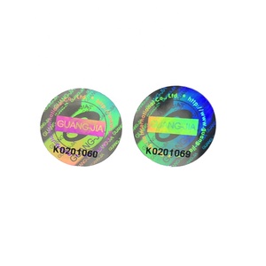 Custom Design Wash Aluminum Effect <strong>Security</strong> Laser Hologram Foil Sticker With Custom Design - Product Image 5