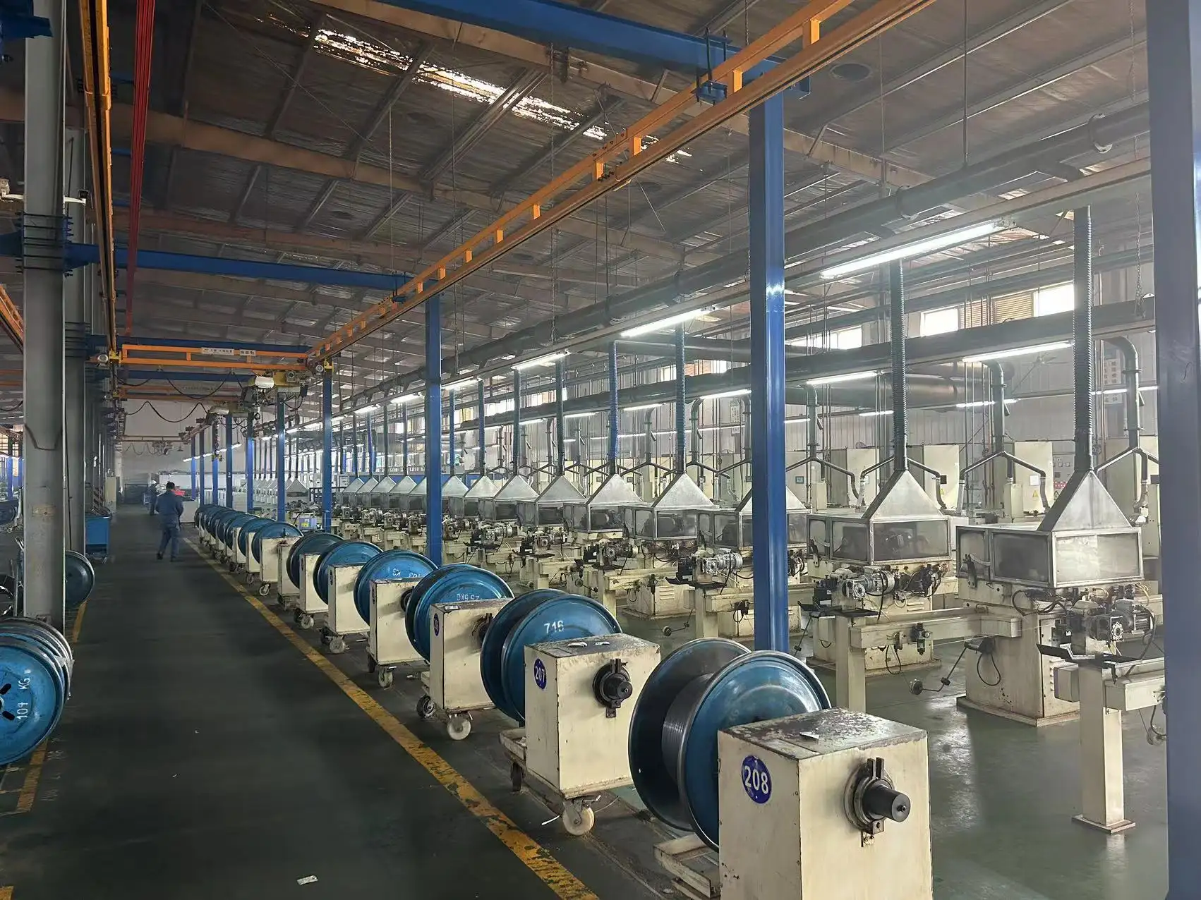 Machine à carder automatique fil best-seller dans l'industrie textile Russie