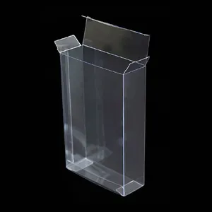 Caja de plástico plegable para comida, embalaje de plástico transparente, PVC, PET PP, Cubo de acetato