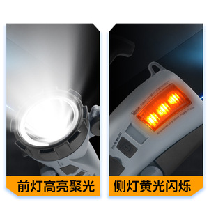 ไฟฉาย LED รุ่น Newjia 2218L แบบชาร์จไฟได้ ความสว่างสูง สำหรับตั้งแคมป์กลางแจ้ง พร้อมแสงสีขาวและสีเหลือง - Product Image 4