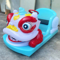 Manège de divertissement pour enfants : Voiture tamponneuse électrique en plastique pour parcs d'attractions intérieurs/extérieurs et centres commerciaux