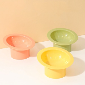 Wholesale Custom Elevated Dog Cat Bowl Pet Food <b>Water</b> Bowl Neck Protective Pet Feeder <b>Water</b> Food <b>Container</b> Bowls - Product Image 2