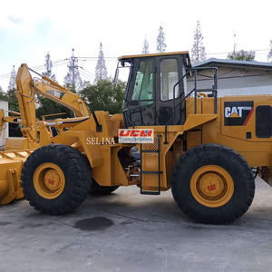 Chargeuse sur pneus d'occasion Cat 960f 950g 950h 966f 966h à forte puissance, en vente à Shanghai - Product Image 2