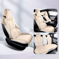 Accessoires de voiture Wenqi, housse de siège de luxe personnalisée pour BYD King Seal 5 DM-i Chazor Destroyer 05, ensemble complet en cuir Nappa, protection