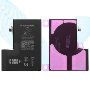 Batería de litio de alta capacidad de repuesto para iPhone 12 Pro Max, nueva con función de carga certificada por ROHS y MSDS - Product Image 2