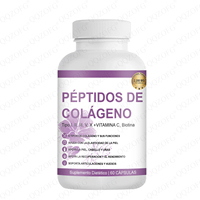 Complexe multi-collagène ODM/OEM pour femmes, 60 capsules avec acide hyaluronique, biotine et peptides de protéines de collagène, vitamine C
