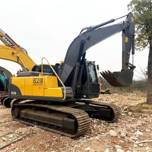 รถขุดตีนตะขาบ VOLVO EC210 มือสอง ขนาด 21 ตัน รถขุดไฮดรอลิกขนาดกลาง-ใหญ่ เครื่องจักรจากสวีเดนแท้ พร้อมส่งในสต็อก - Product Image 1