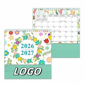 Calendrier de bureau personnalisé X418 A5 2023 2024, calendrier mural, calendrier de bureau à feuilles mobiles, calendrier de table sur chevalet - Product Image 1