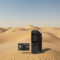 Carte SIM pour téléphone satellite Inmarsat Isatphone avec signal puissant, frais d'abonnement inclus