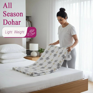 Couette en coton imprimé – Couvre-lit matelassé léger à motifs floraux pour la décoration de chambre, la literie domestique et la vente en gros - Product Image 3