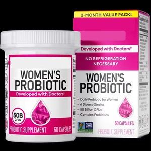 Vente en gros de probiotiques BIOCRICH 60 milliards d'UFC, soutien immunitaire pour adultes, capsules de probiotiques, capsules de psyllium - Product Image 2