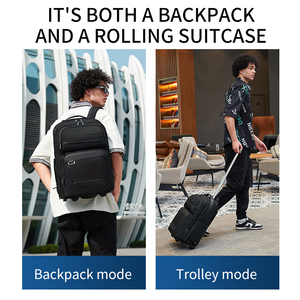 Arctic Hunter - Maleta de Viaje con Ruedas, Estilo Casual y de Lujo, Impermeable, de Poliéster Ligero, con 2 Ruedas, Gran Capacidad, con Barra de Arrastre - Product Image 2