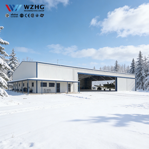 Hangar moderne en structure acier durable pour l'aviation commerciale - Product Image 1