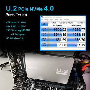 U.2 để PCIe 4.0 X4 <span class=keywords><strong>Adapter</strong></span> cho 2.5 inch u.2 <span class=keywords><strong>SSD</strong></span>, <span class=keywords><strong>PCI</strong></span>-E 4.0 Riser Thẻ <span class=keywords><strong>PCI</strong></span> Express để u.2 <span class=keywords><strong>SSD</strong></span> ổ cứng chuyển đổi thẻ sff8639 - Product Image 3