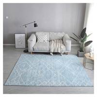 UOO Großhandel handgemachte Teppich Plüsch Rechteck Tianjin Puzzle 1pc/opp Tasche einfarbig, Druck muster Quadratmeter/Stil