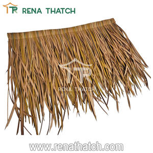 กระเบื้องหลังคาพลาสติกตกแต่ง หลังคาสังเคราะห์ นิปปะ โคกอน หลังคาหญ้าเทียม สำหรับศาลา - Product Image 2