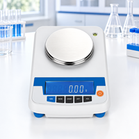 Balance de laboratoire numérique de précision 3000g 10mg, balance électronique de comptage, conversion d'unité de pesage en pourcentage, métal, calibration automatique