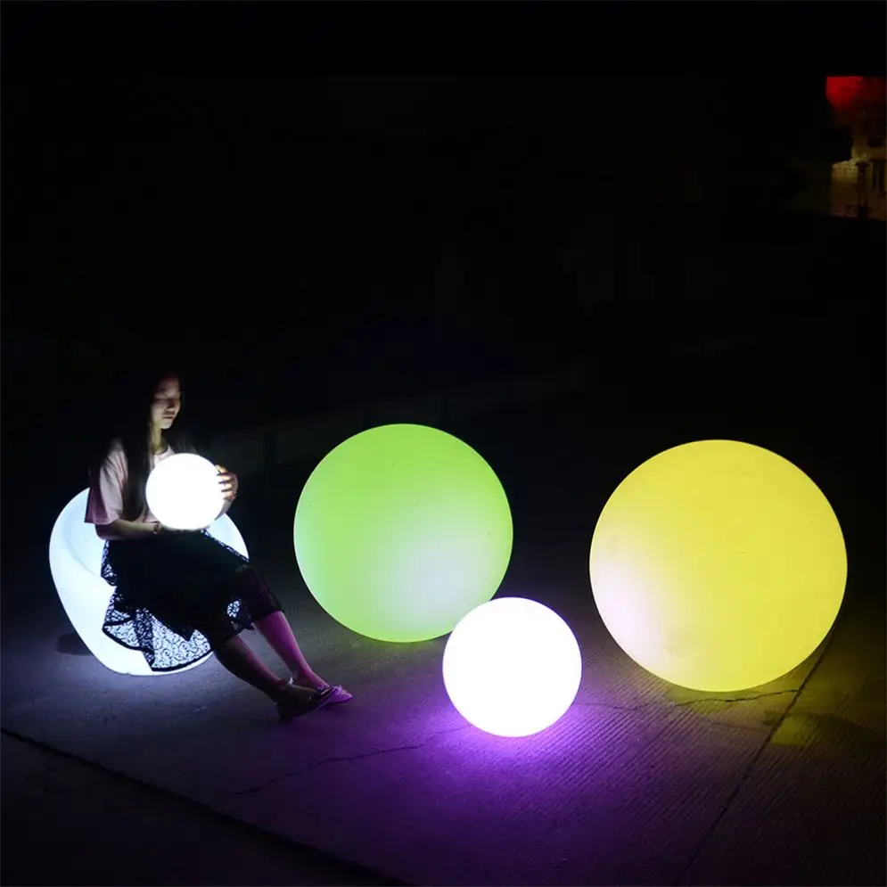 battery operated led pendant lights large outdoor juggling glow led ball sphere globe pendant light hanging lamp