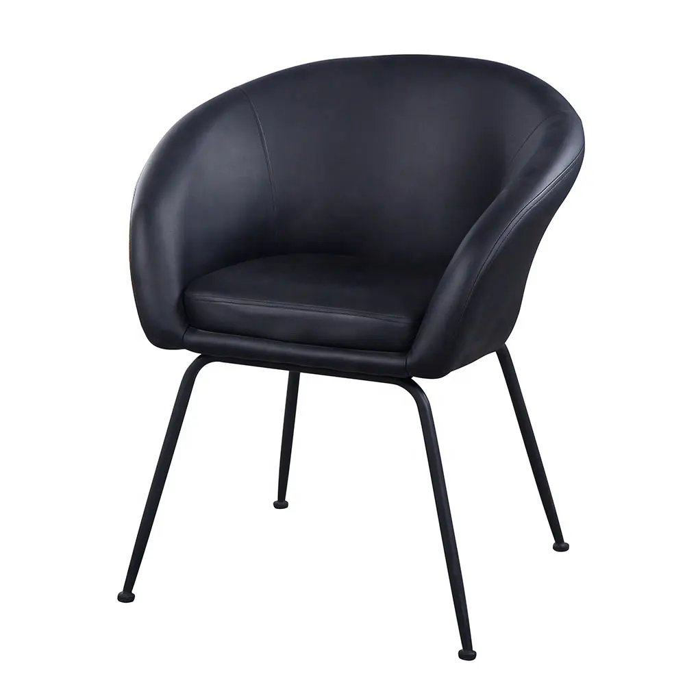 Modern Kitchen High Back Dinning Room Leather Dining Chair