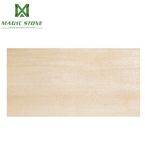 Piedra arenisca blanca de la perla de piedra natural de piedra flexible revestimiento para el diseño de interiores - Product Image 3
