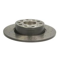 Rotor de disco de freno sólido trasero de precio de fábrica de Venta caliente 08B41310 5Q0615601D 1K0615601AA para Audi Seat VW