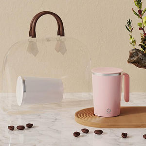 Новая умная кружка из нержавеющей стали с электрическим магнитным автоматическим перемешиванием для путешествий - Product Image 3