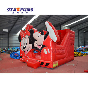 Bán Chạy Nhất <span class=keywords><strong>Inflatable</strong></span> Nhà Bị Trả Lại Thương Mại Mickey <span class=keywords><strong>Bouncer</strong></span> Minnie Chuột Bouncy Lâu Đài Nhảy Lâu Đài Cho Trẻ Em - Product Image 3