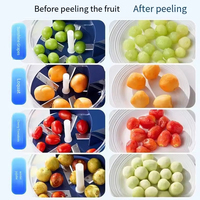 Groothandel Draadloze Automatische Elektrische Fruit Schiller, Geschikt voor Druiven Pruimen Tomaten Knoflook Schillen