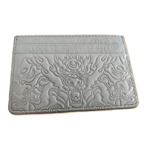 Portefeuille fin pour femme en cuir de vache véritable bleu clair avec motif de dragon en relief, portefeuille de mode en cuir véritable pour femme - Product Image 6