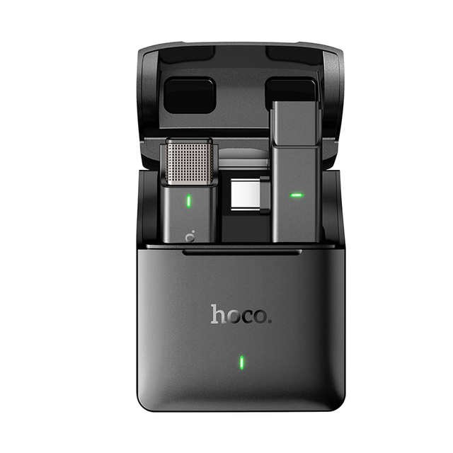 Hoco. S31 Hot Wireless Microphone 2.4Ghz Mini Mic for Mobile TV Singing Sports Live Stream