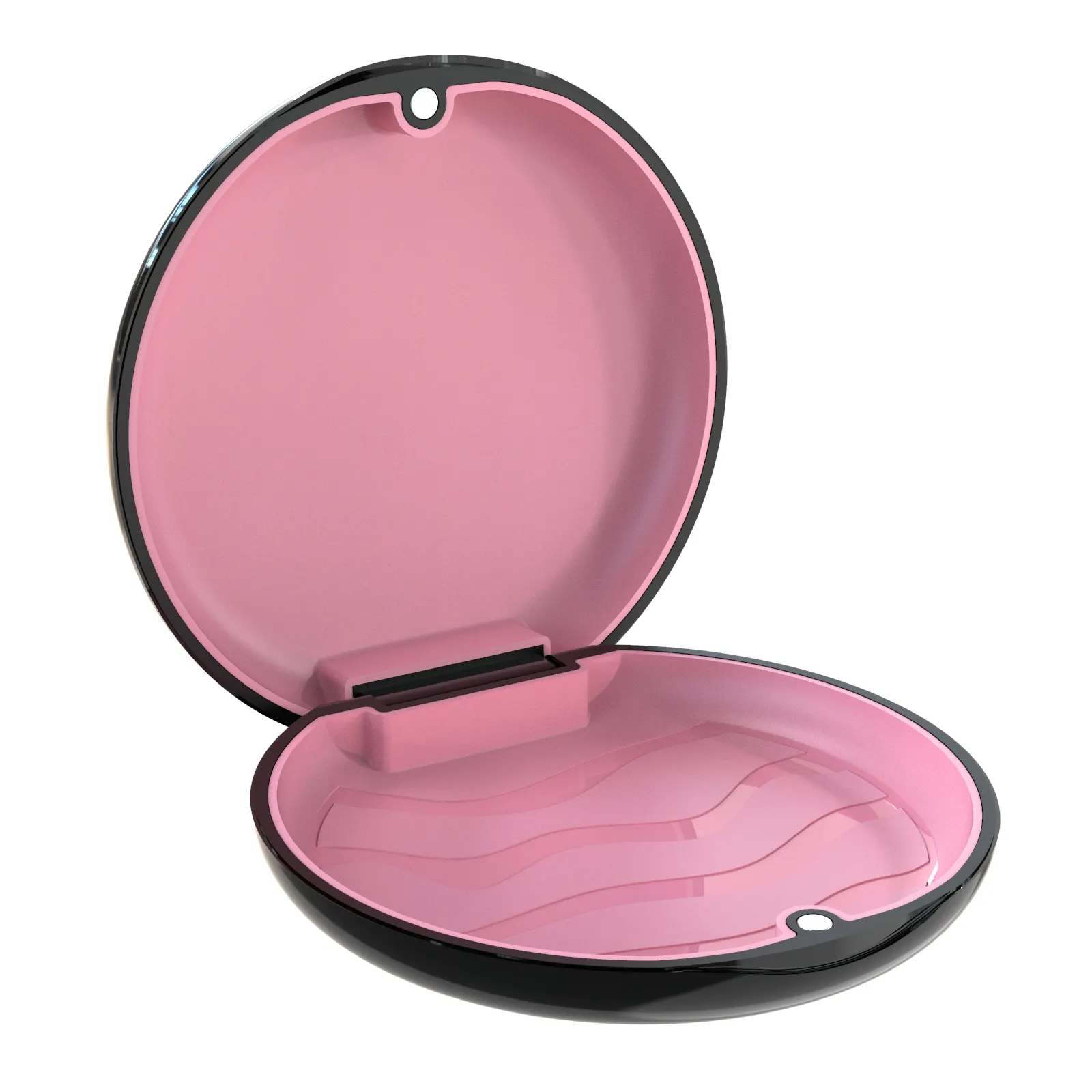 Hot Selling Custom Logo Multi Functional Invisible Retainer Box with Mirror Denture Box