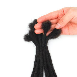 Chất Lượng Tốt Brazil Thẳng Afro Kinky Xoăn Màu Sắc Tự Nhiên Dreadlocks Tóc Cho Người Đàn Ông Da Đen Bện - Product Image 3