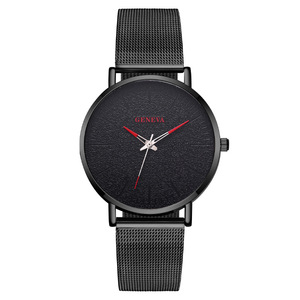 Reloj de Cuarzo para Hombre Geneva con Correa Milanesa Azul, Ecológico y de Moda, Personalizable con Puntero, el Más Vendido en Comercio Exterior - Product Image 3