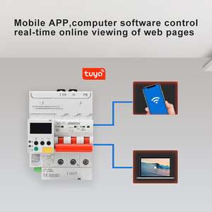 GEYA GYRC-ZN01-APE 2P/32A Water Inlet <strong>Alarm</strong> <strong>WiFi</strong> Circuit Breaker MCB PC <strong>Control</strong> Tuya Timer Remote <strong>Control</strong> Wireless Intelligent - Product Image 4