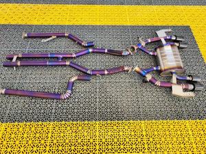 Purple Burnt Performance Titan Auspuff anlage Ventile Schall dämpfer für BMW G80 M3 G82 M4 S55 3.0T - Product Image 4