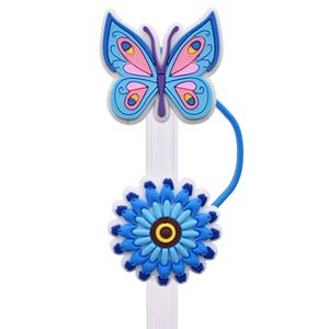 Tapa de Silicona para Pajita con Forma de Mariposa de Nuevo Diseño, Tapa Antipolvo Personalizada, Adecuada para Accesorios de Bar y Regalos Promocionales - Product Image 5