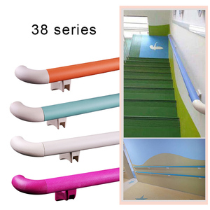 Factory OEM Hospital <strong>Handrail</strong> System Anti-Collision PVC <strong>Handrail</strong> Barrier-free Corridor <strong>Handrail</strong> with Non-Slip Surface Coated - Product Image 2