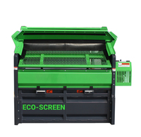 Machine de criblage linéaire électrique EPA pour le sol, le sable, le gravier, séparateur de compost avec boîte de vitesses et moteur
