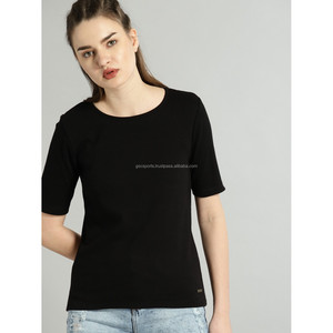 Ladies t Shirts Latest Design Custom Made with High Quality <b>Material</b> Latest Women Fashion Design t Shirts on Wholesale - Product Image 2