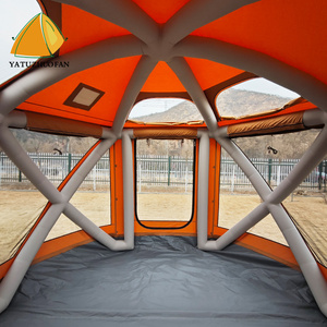 Shine <span class=keywords><strong>Master</strong></span> Personnalisable <span class=keywords><strong>Camping</strong></span> Tentes Abri Étanche Pop Up Tente Hémisphère Dôme Famille Boule Voiture Arrière Tente Sphérique - Product Image 2