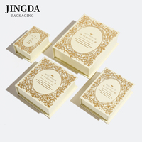 Scatola Regalo Magnetica Personalizzata in Carta Rigida Stile Libro - Confezione Premium per Gioielli