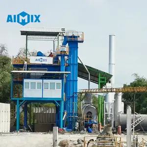 Aimix-planta mezcladora de bitumen 80 t/h, lote de plantas asfálicas, 100tph