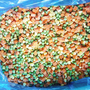 Mezcla de <span class=keywords><strong>Guisantes</strong></span> Verdes de zanahoria y judías verdes de 3 maneras, mezcla IQF de verduras mixtas congeladas - Product Image 3