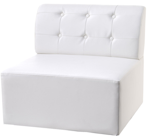 Ensemble de canapés de salon meubles blancs pour fête et club - Product Image 3
